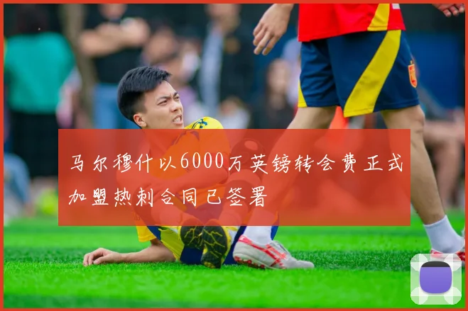 马尔穆什以6000万英镑转会费正式加盟热刺合同已签署